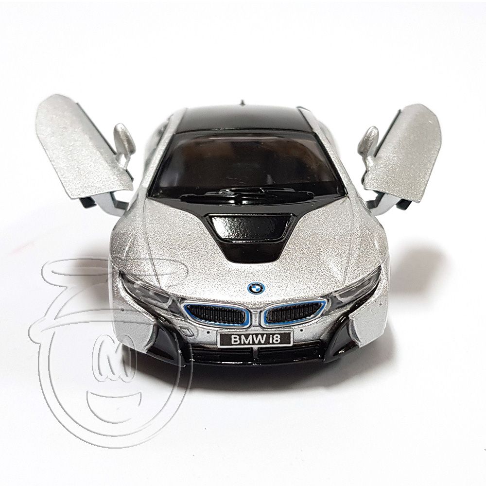 Метална кола BMW 8i, сива