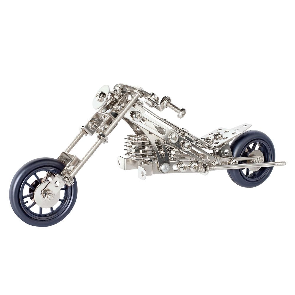 Метален конструктор, Мотоциклет/ Чопър - 3 модела, 270 части