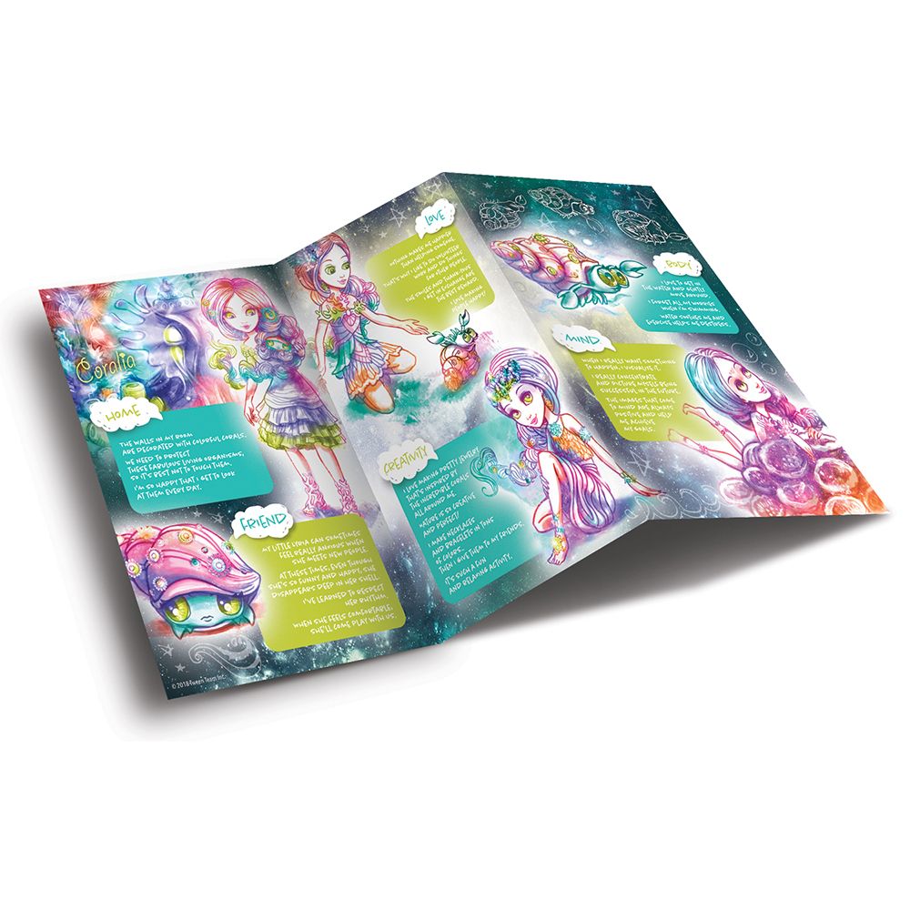 Нарисувай сама порцеланов комплект за закуска, Коралия