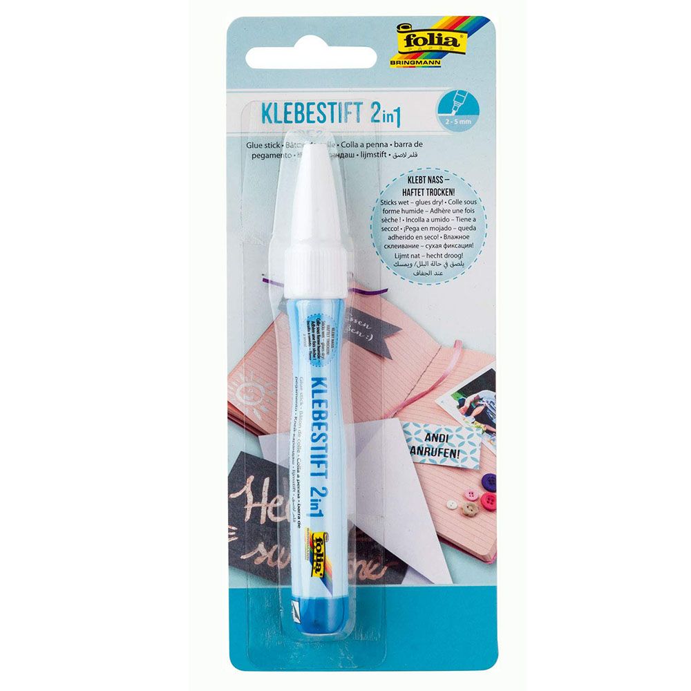 Folia Bringmann, Универсално лепило за апликации, 2 в 1, 10 г
