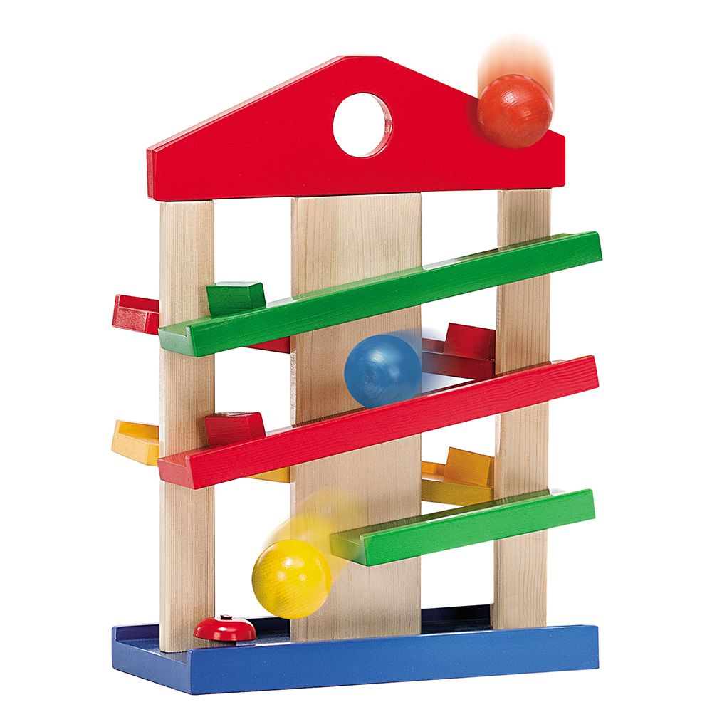 Eichhorn, Дървено роли с три топчета, Къща