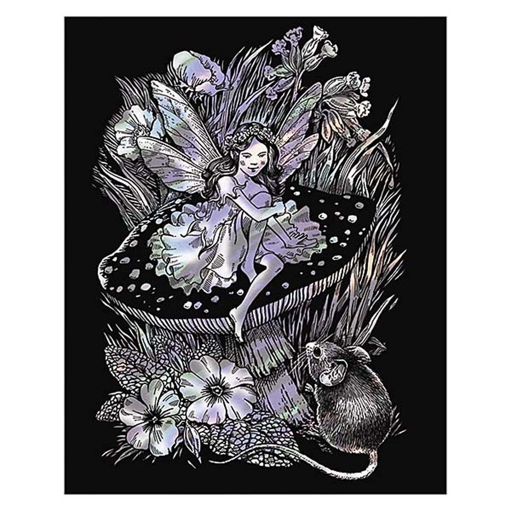 KSG crafts, Гравиране на холограмна основа, Фея