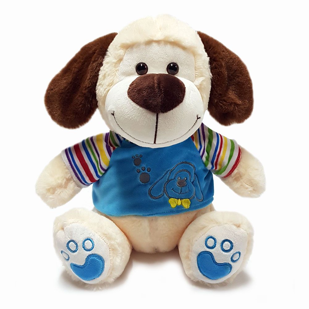 Разказвач на приказки, Моето приятелче, Куче бяло със синя тениска, говори и пее на български език, малко, Happytoys