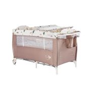 Детска кошара за спане и игра Бела, , шоколад