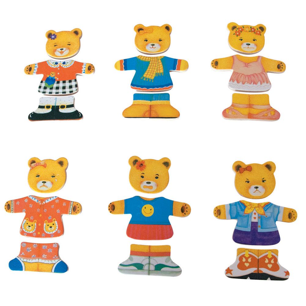 Мама мечка с дрехи