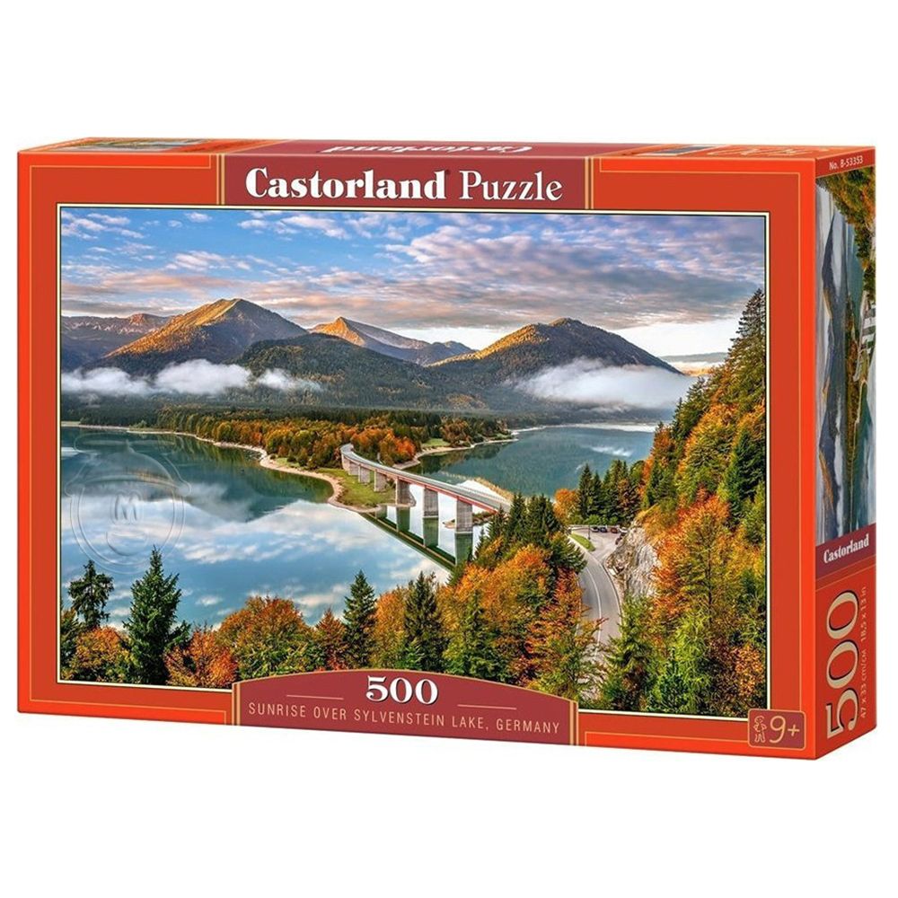 Castorland, Изгрев над езеро в Германия, пъзел 500 части