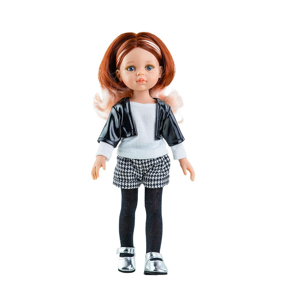 Las Amigas, Кукла Рут, с пепитени панталонки, 32 см, Paola Reina