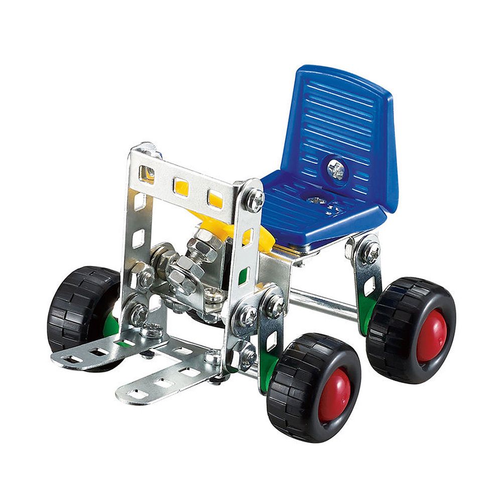 Tronico, Метален конструктор, Silver, Превозни средства, Мотокар, 86 части