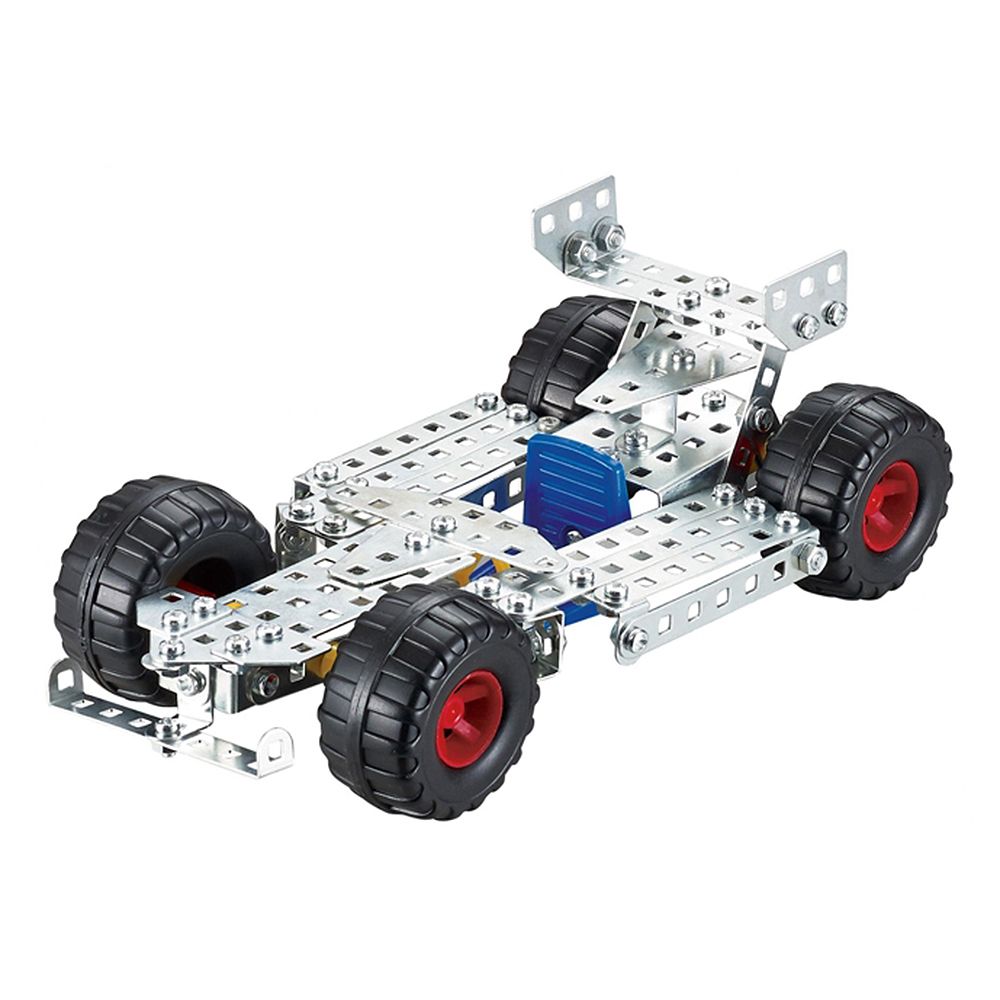 Метален конструктор, Състезателна кола, 203 части