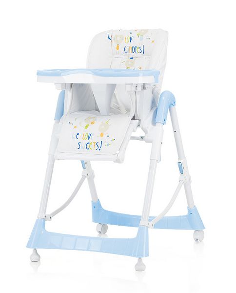 Chipolino, Стол за хранене Комфорт плюс, синьо