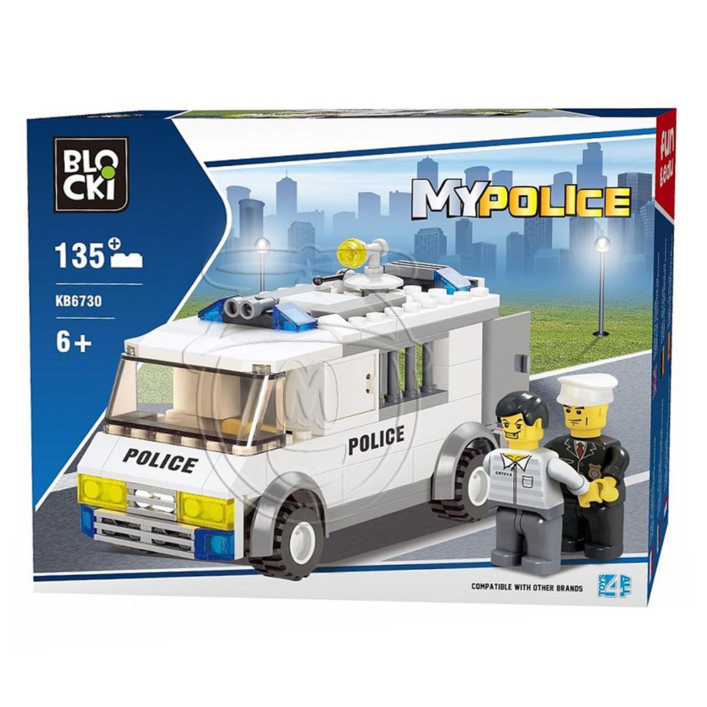 Blocki, Конструктор, Затворническа кола, 135 ел.