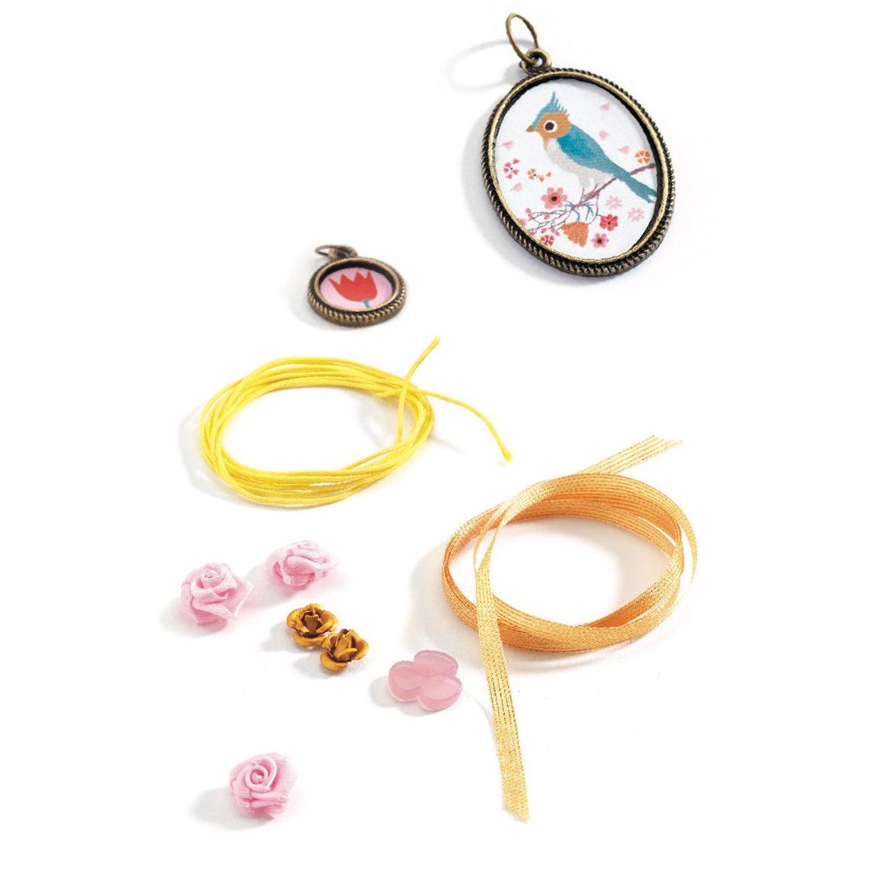 Направи сама украшения с цветя и перли