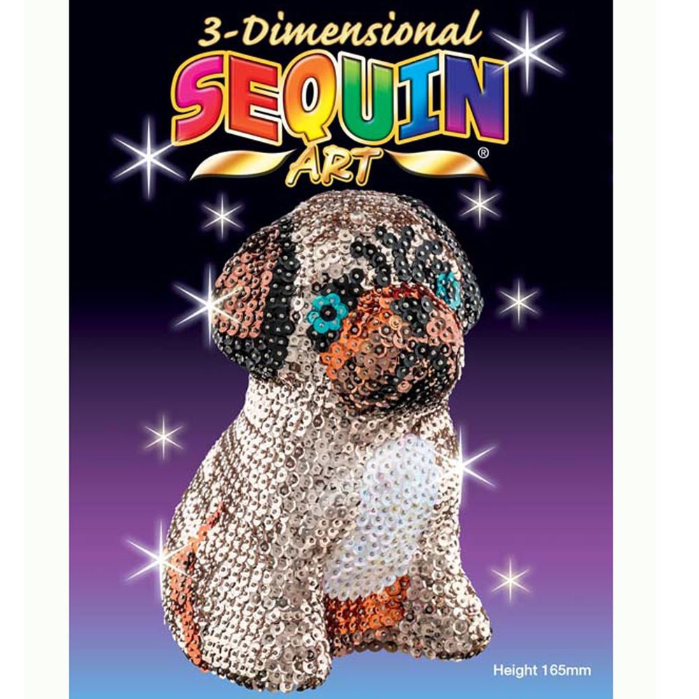 KSG crafts, 3D фигурка от пайети, Мопс