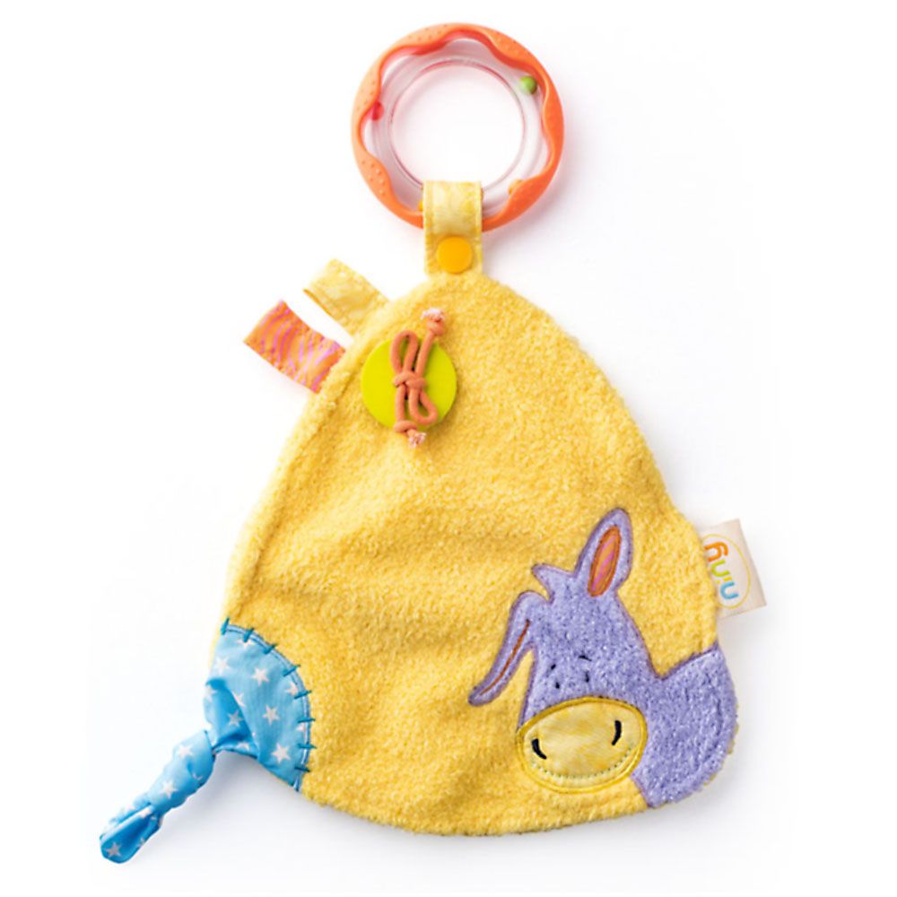 Niny, Бебешка играчка за гушкане с дрънкалка, Магаренцето Лаки