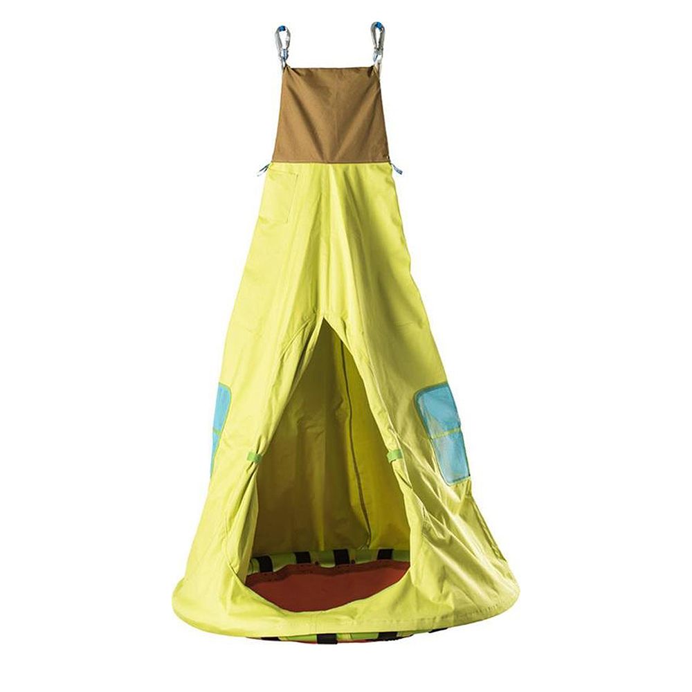 Кръгла люлка с палатка