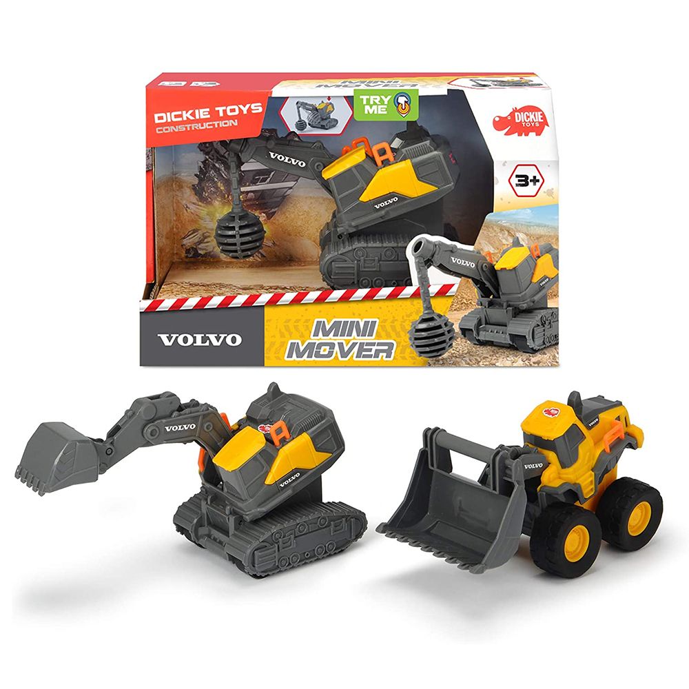 Строителни машини Volvo, асортимент