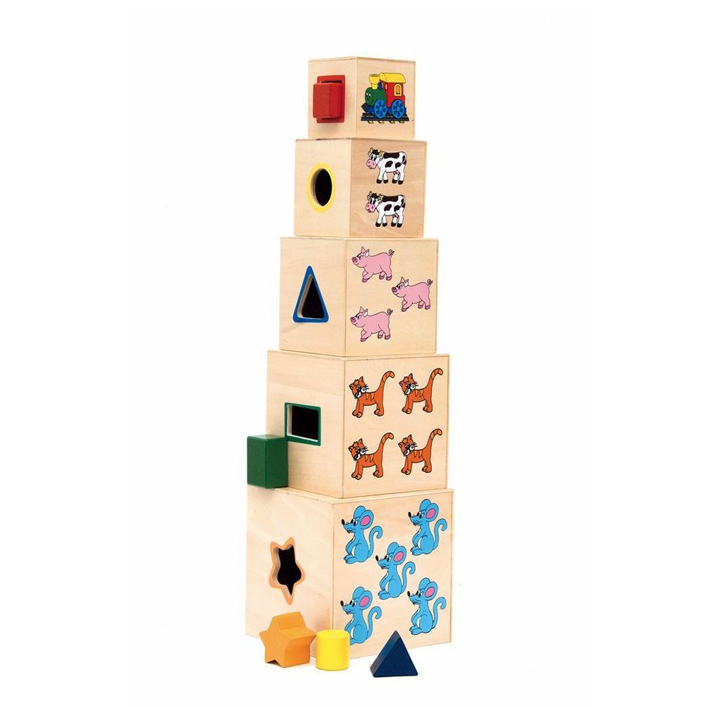 Кубчета сортер, Веселото влакче