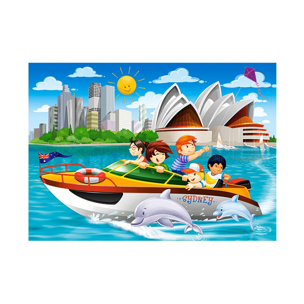 С яхта в Сидни, пъзел 60 части