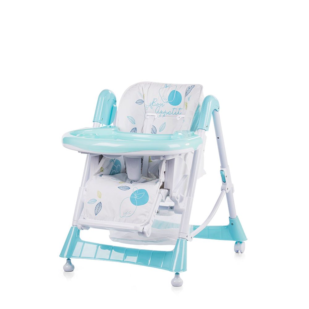 Стол за хранене Комфорт плюс, син