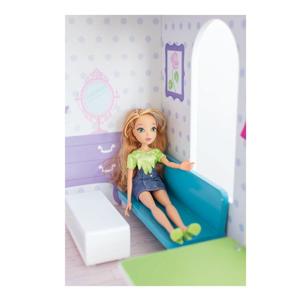 Голяма къща за кукли с обзавеждане, Прованс