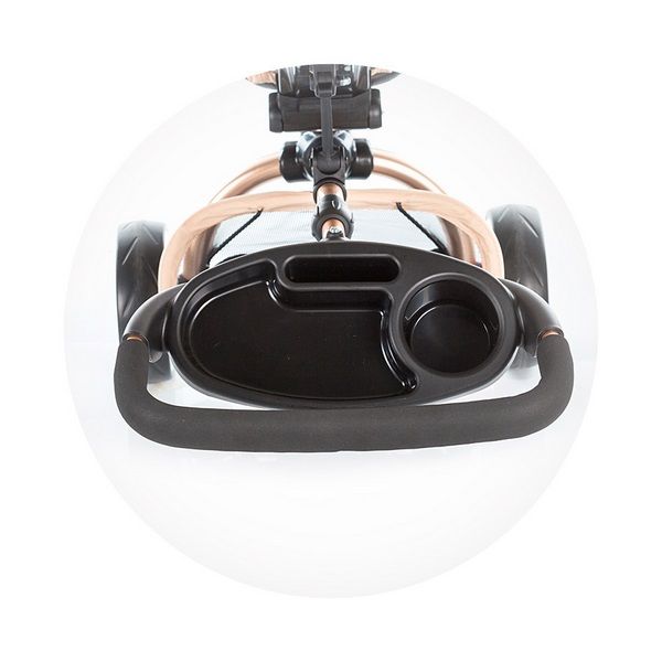 Триколка със сенник Ърбан, бежова