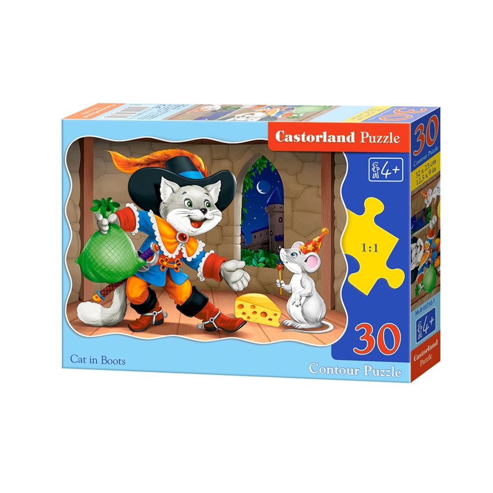 Castorland, Котаракът в чизми, пъзел 30 части