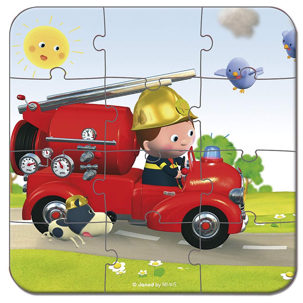 Пъзел, Малкият пожарникар