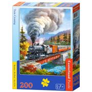 Влак на мост, пъзел 200 части