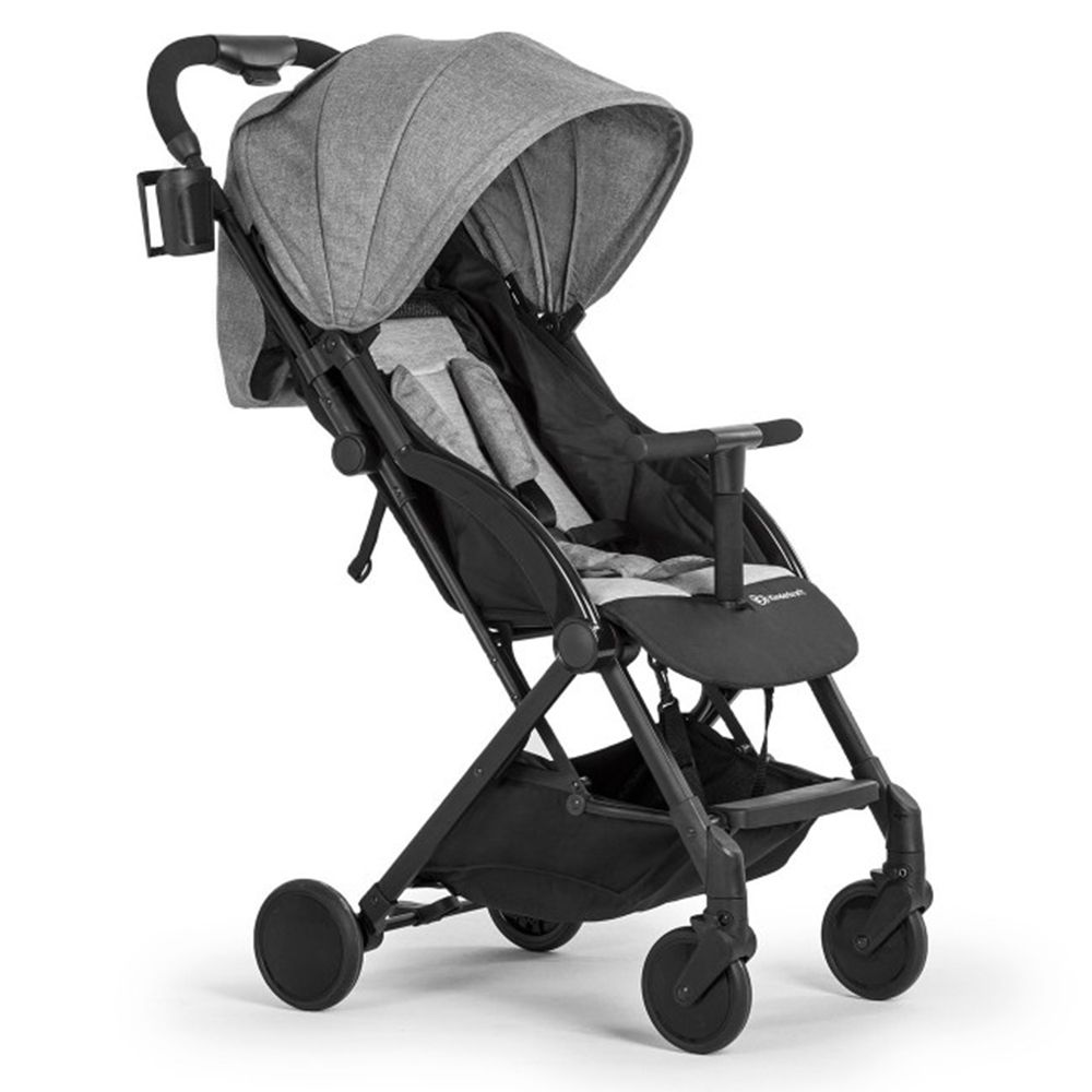 Лятна бебешка количка PILOT, сива, 0-15 кг