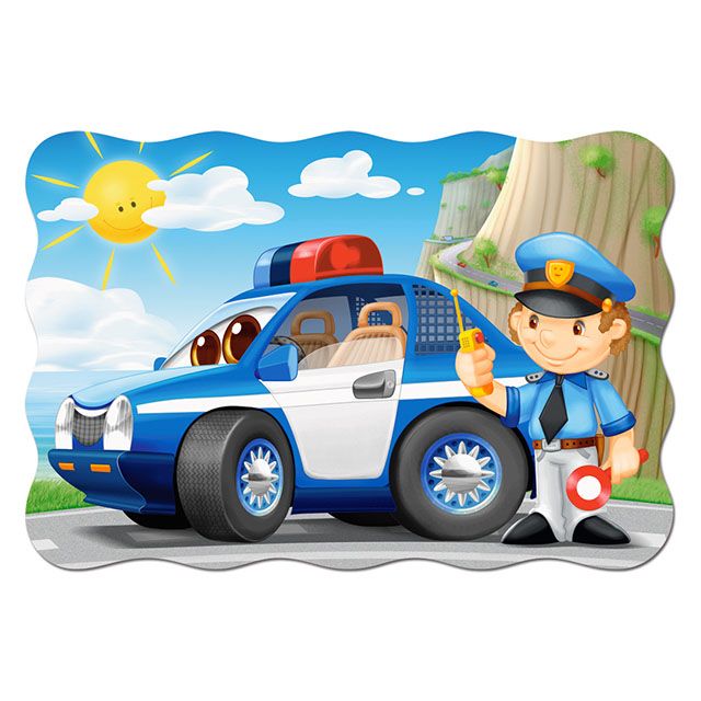 Полицейски патрул, пъзел 20 части