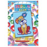 Изкуство с пайети, Кученце