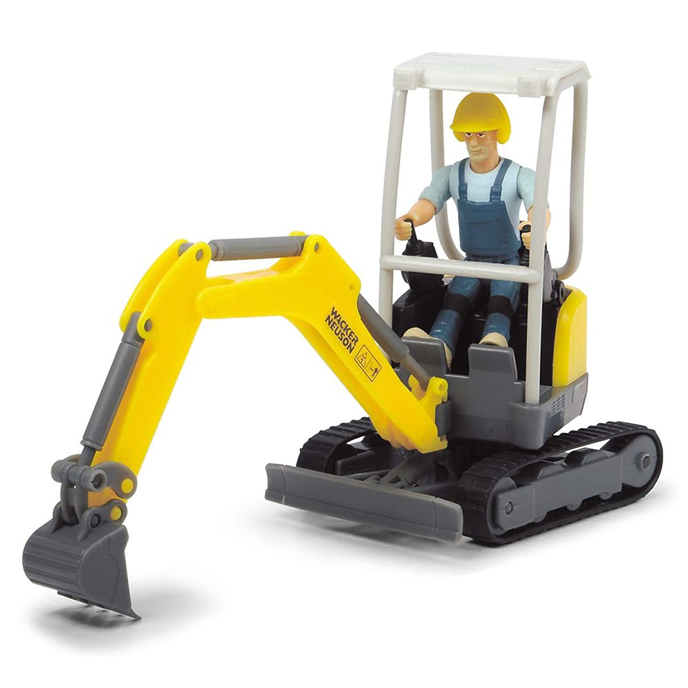 Комплект багер със строител