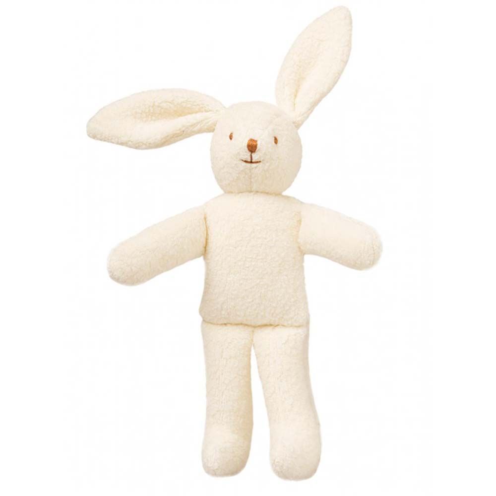 Trousselier, Плюшено зайче с дрънкалка, екрю