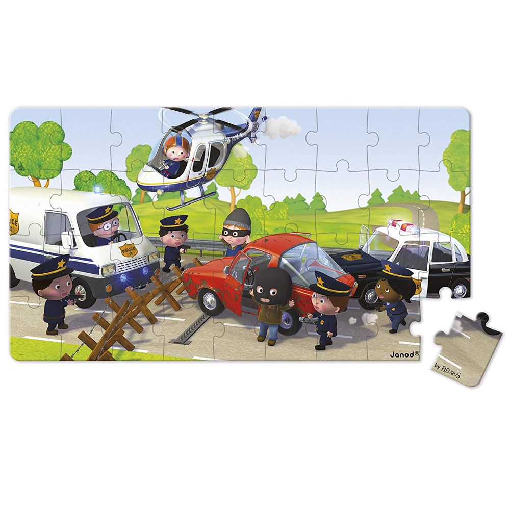 Janod, Пъзел, Полицейска кола