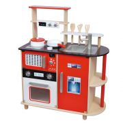 Детска дървена кухня, с модерен дизайн