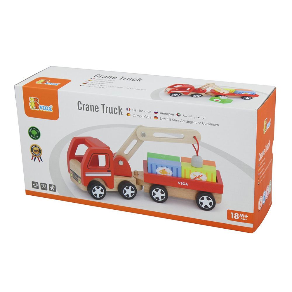 Дървен контейнеровоз с кран