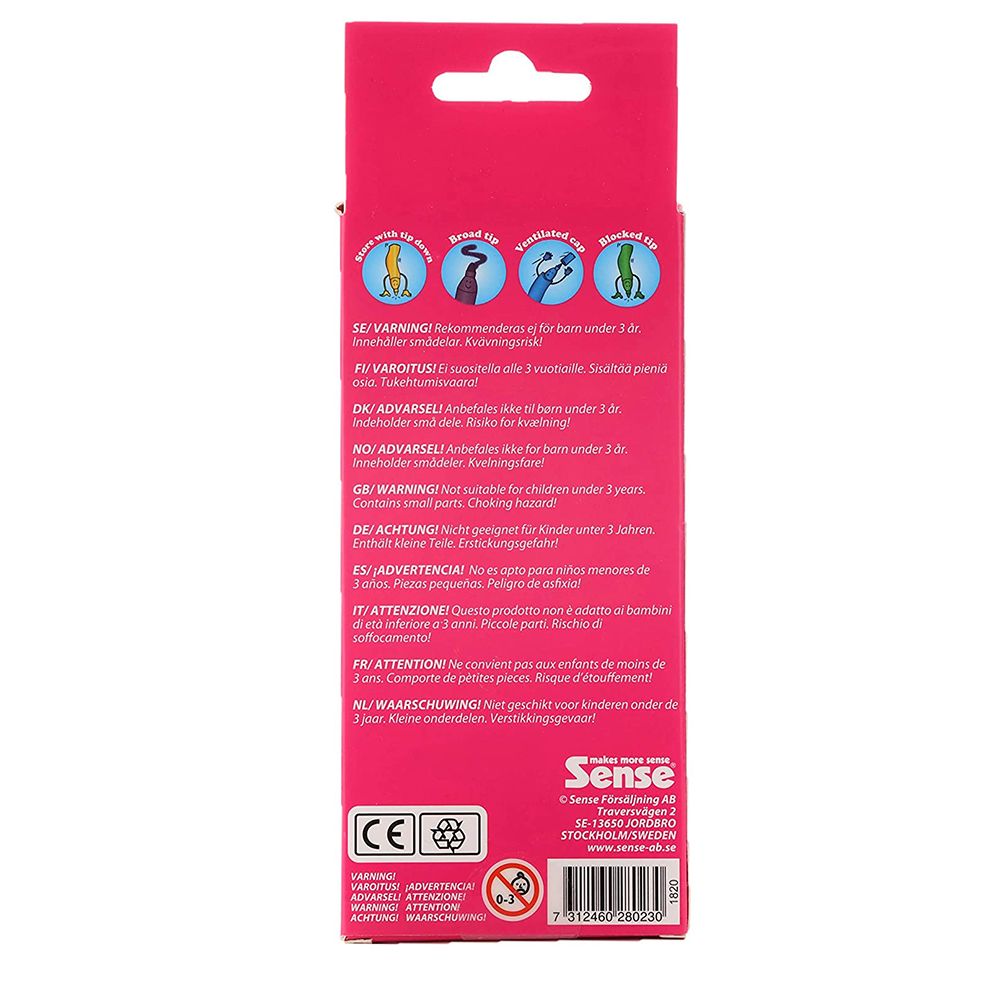 Блестящи флумастери 6 бр.