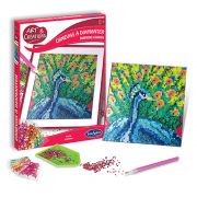 Създай сама от камъчета, Цветен паун