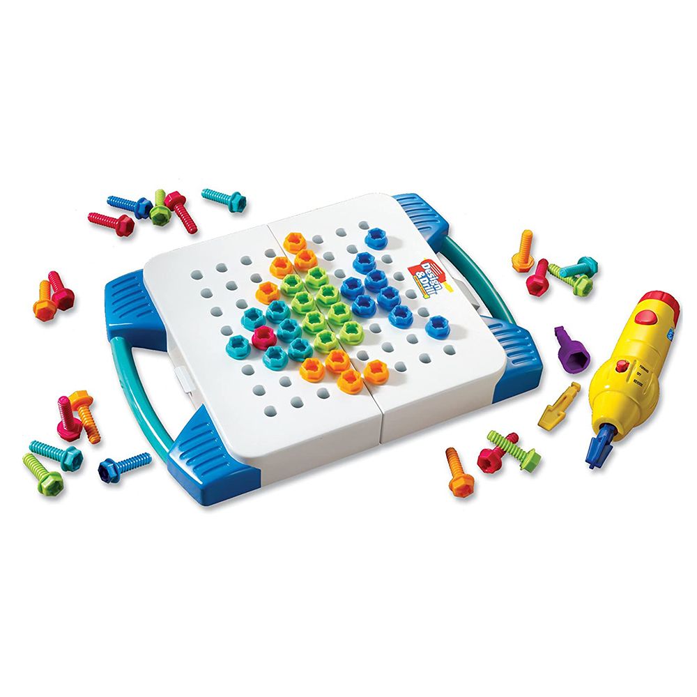 Образователна игра, Мозайка с винтоверт в куфарче