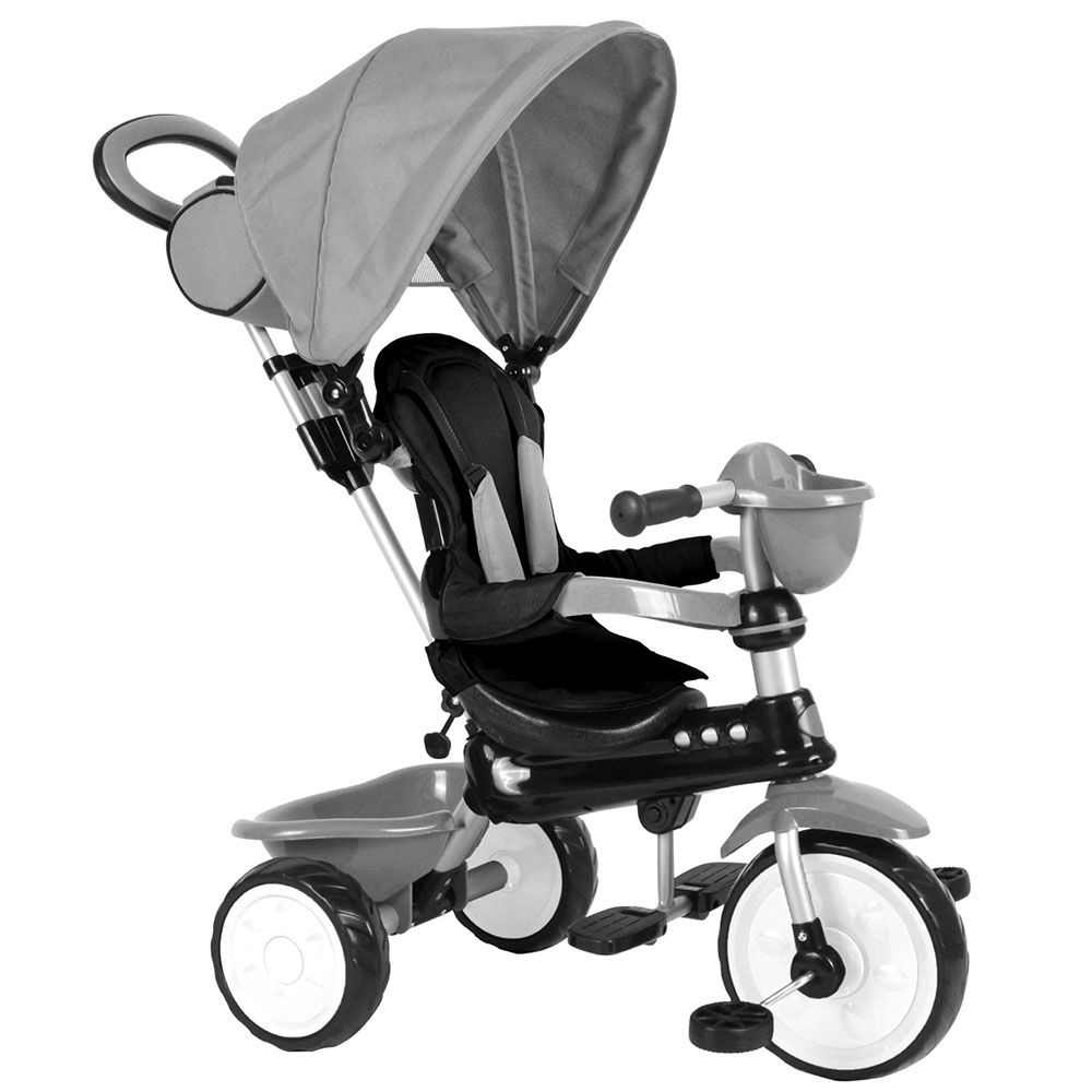 Триколка, Comfort 4 в 1, сива