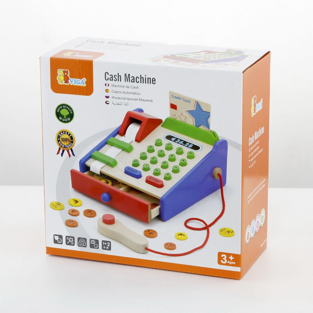 Дървен касов апарат