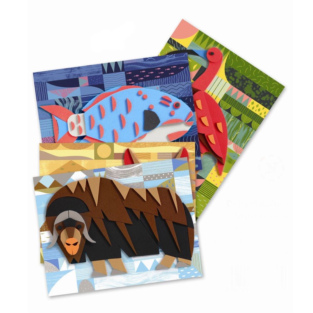 Креативен комплект за колажи, Резерват