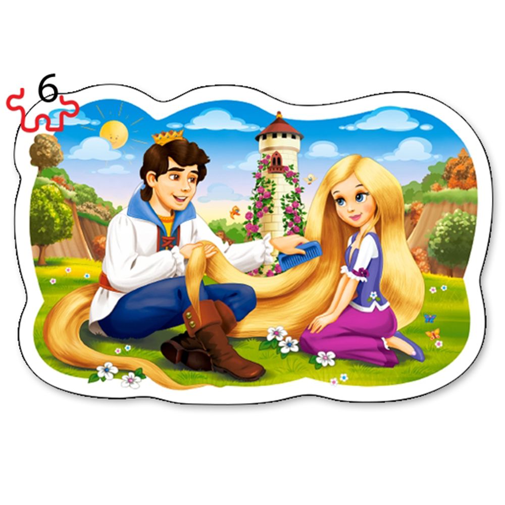 Приказна любов, пъзел с 3, 4, 6 и 9 елемента