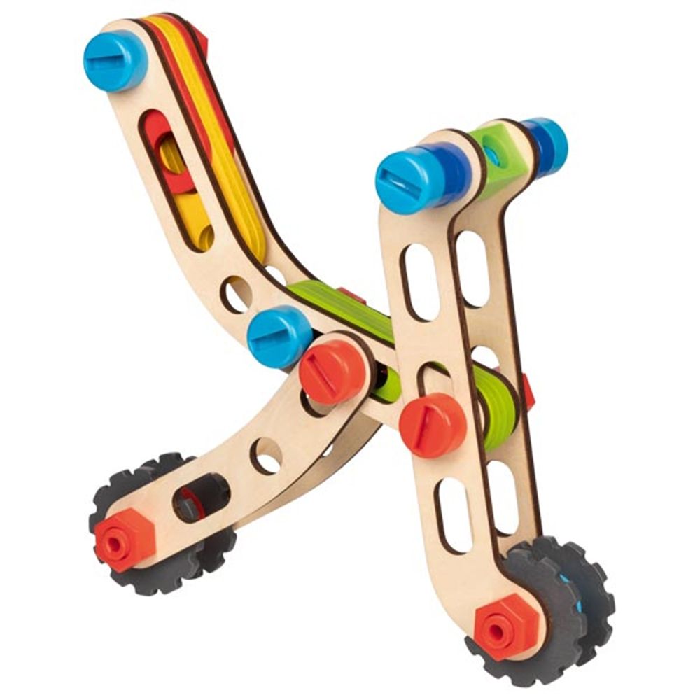 Дървен конструктор, Малкият майстор Мечо, 59 части