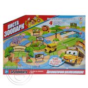 Образователна игра Пътешествие в зоопарка, 4 спирки