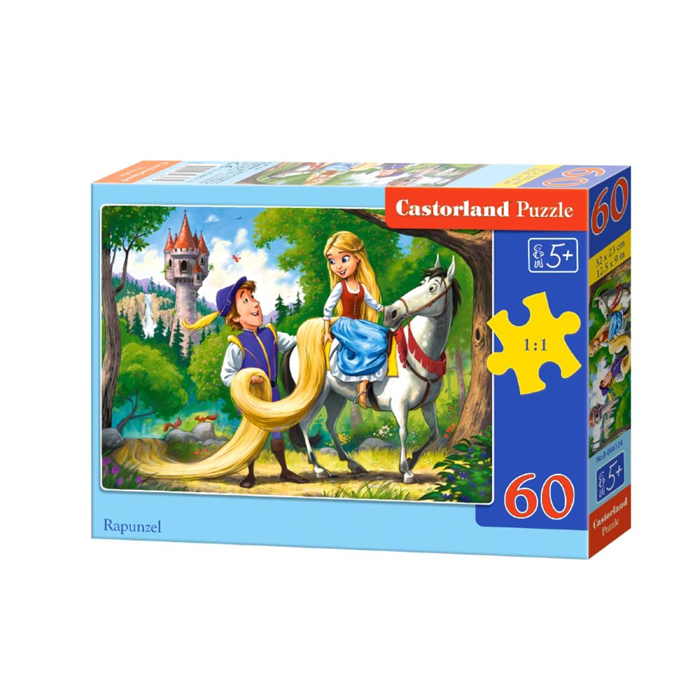 Castorland, Рапунцел, пъзел 60 части