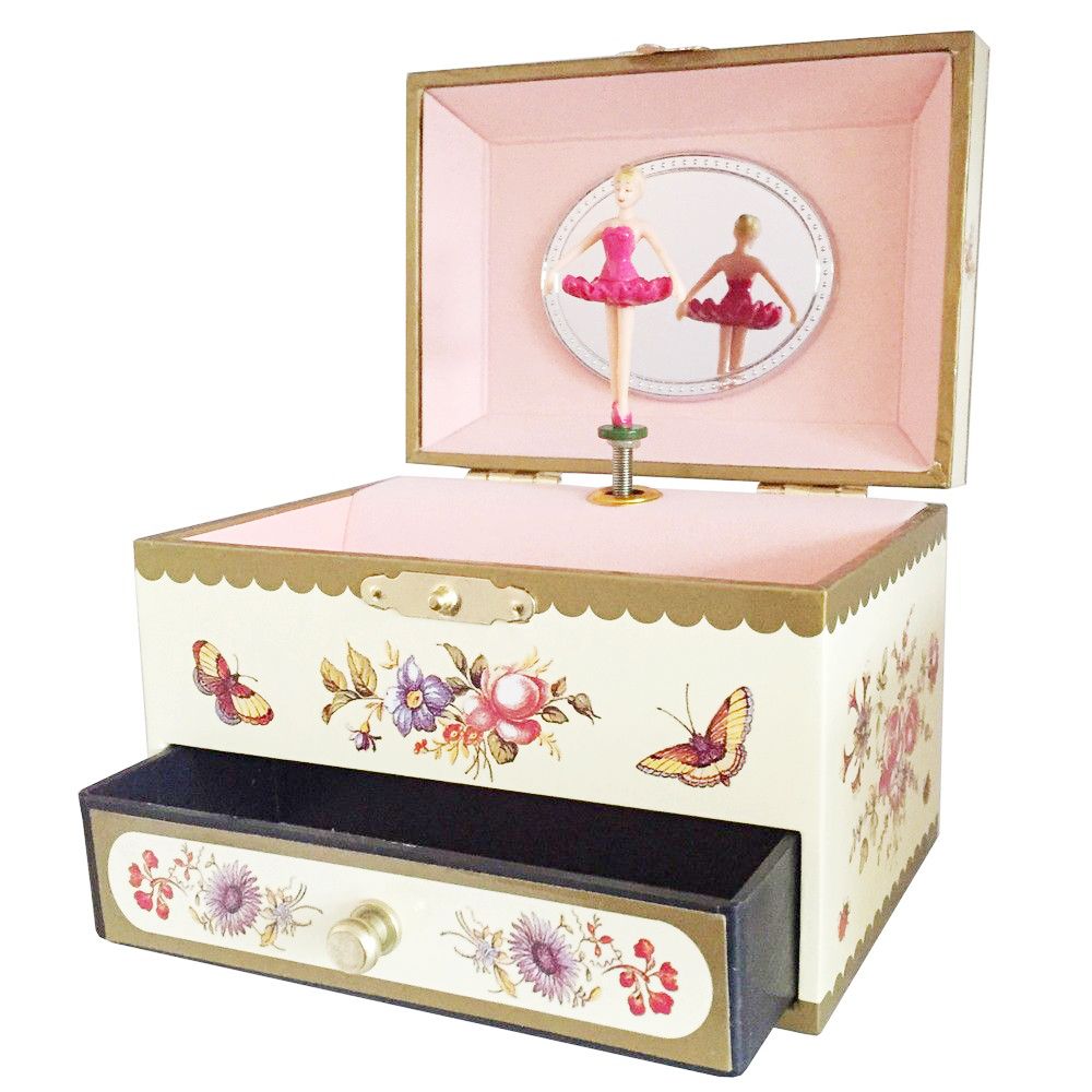 Музикална кутия Цветя