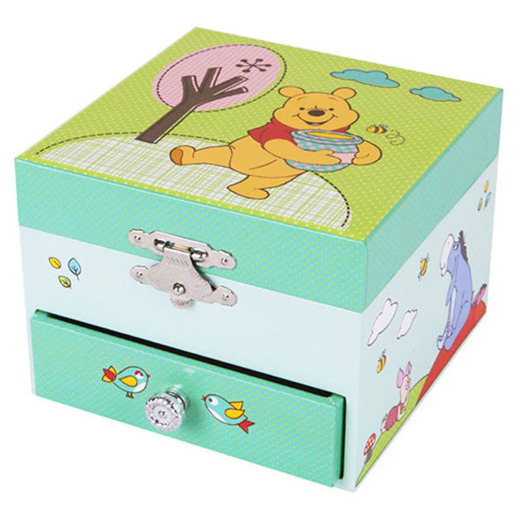 Trousselier, Музикална кутия Мечо Пух - Фигура Мечо Пух