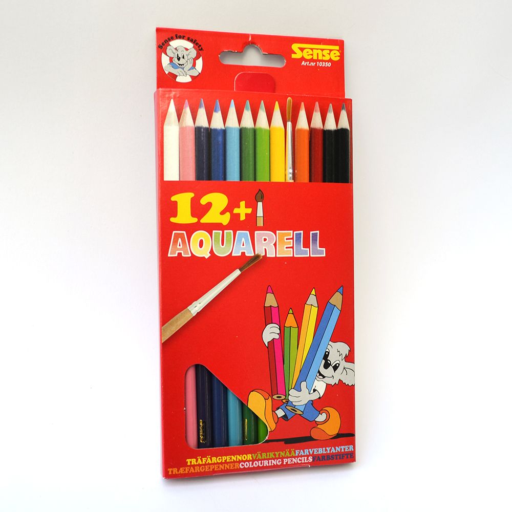 Sense, Акварелни моливи+ четка