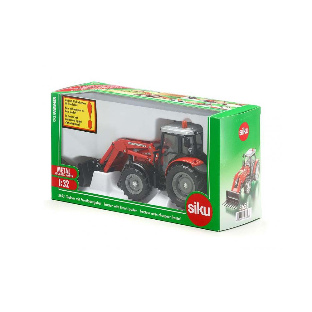 Трактор Massey Ferguson с преден товарач